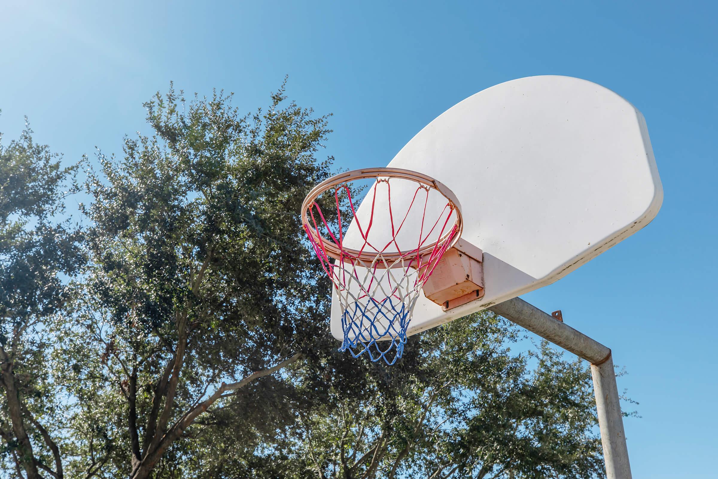 a basketball hoop