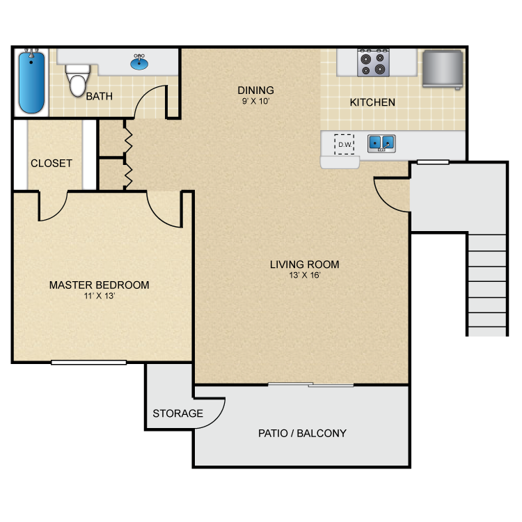 Floor plan image of Seabreeze