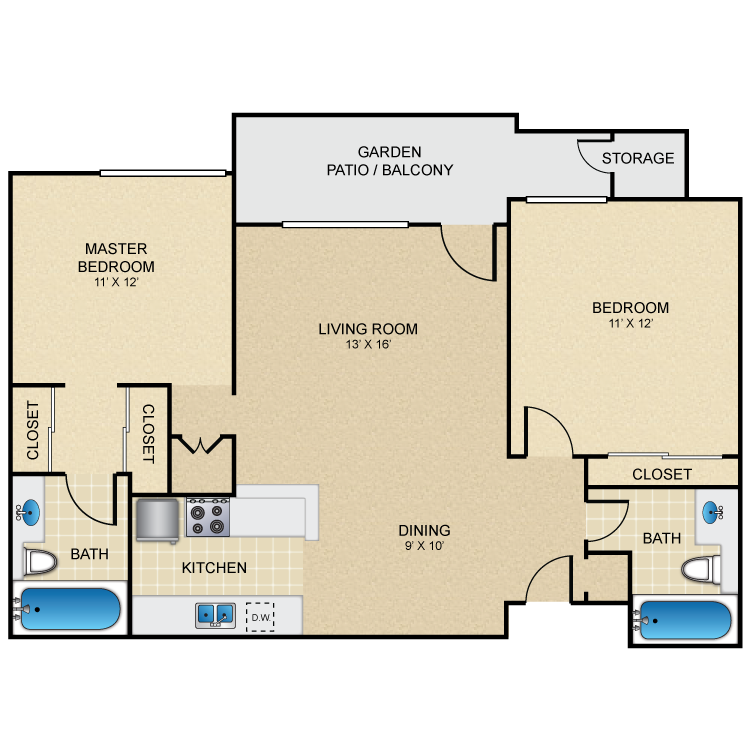 Floor plan image of Sandollar