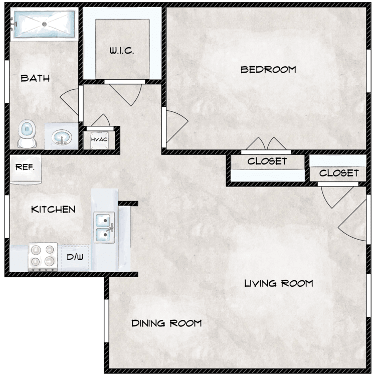 The Fern floor plan image