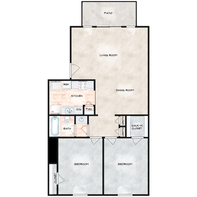 Floor plan image of The Abbey