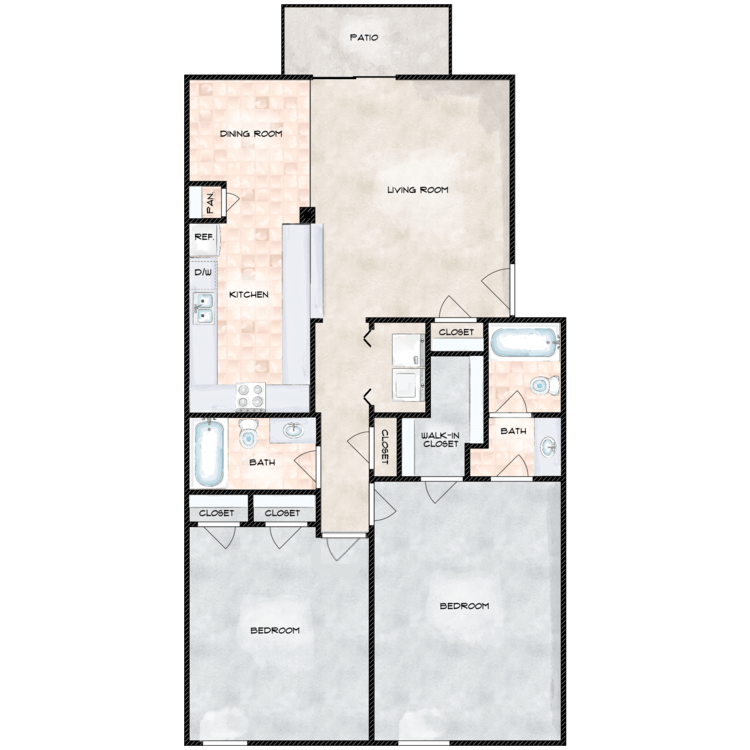 Floor plan image of The Chateau R