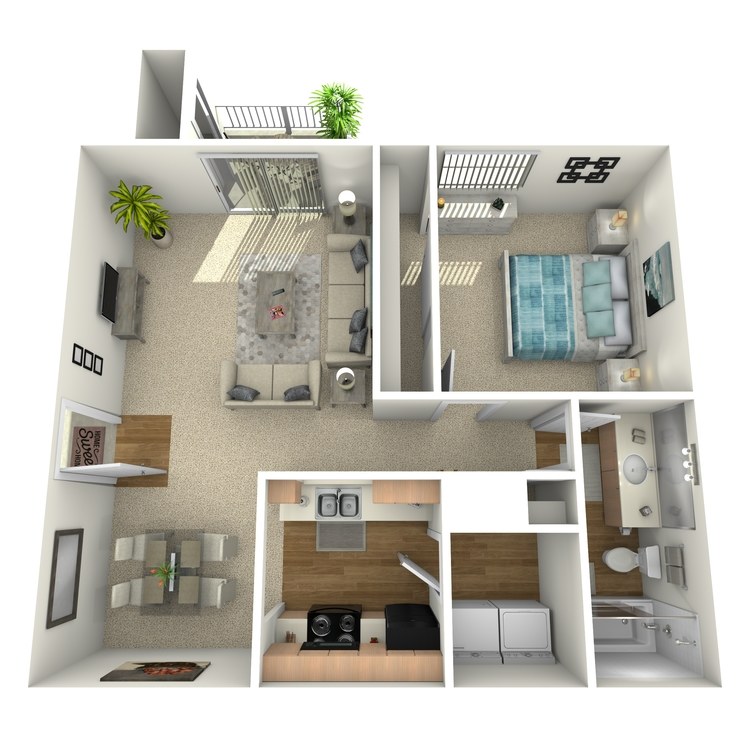 Floor plan image of Agave