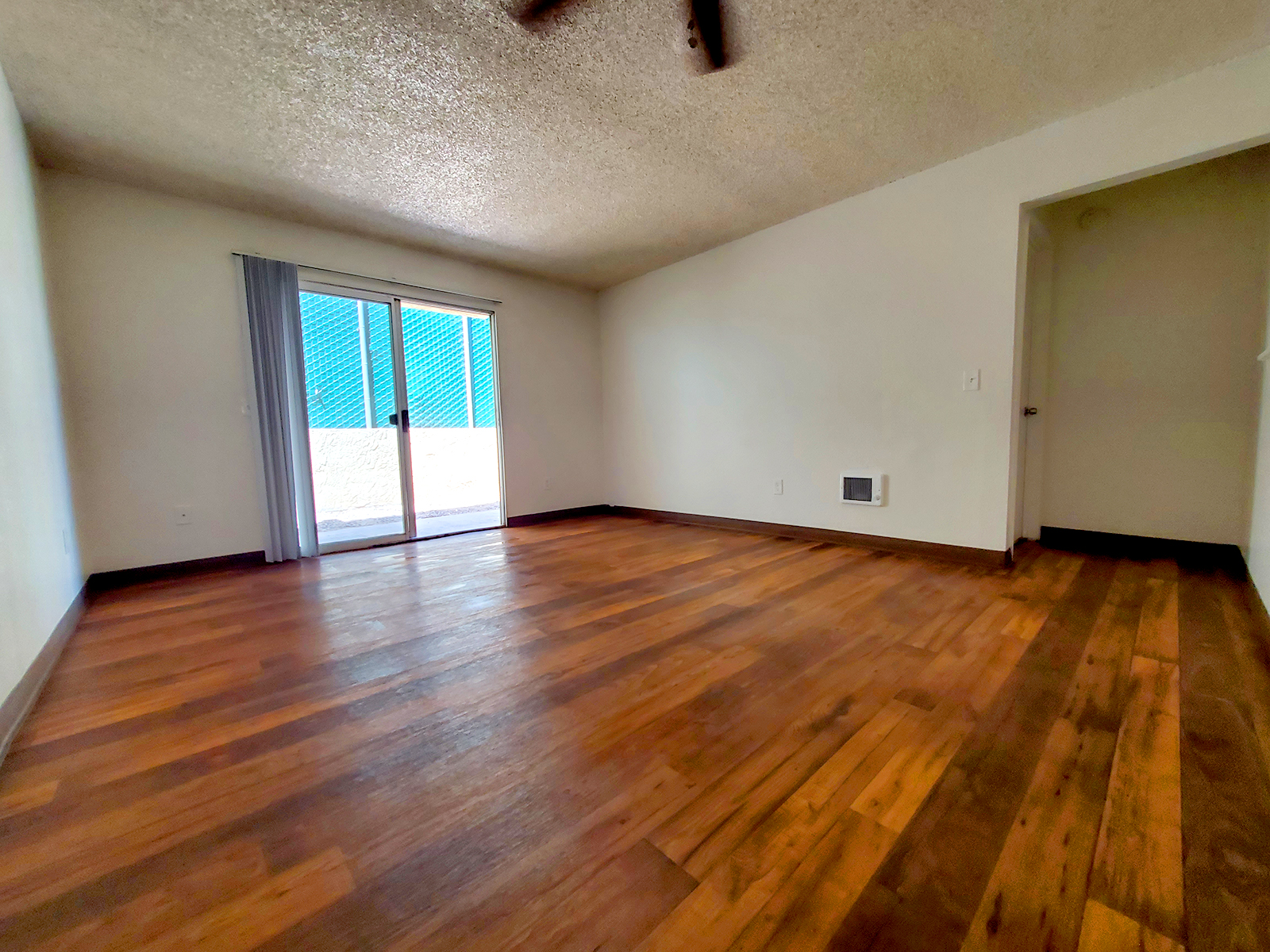 a close up of a hard wood floor