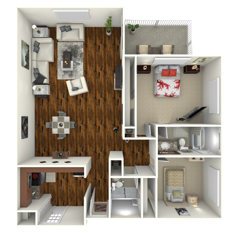 Floor plan image of Tequesta