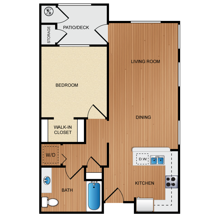 Floor plan image of Plan 1