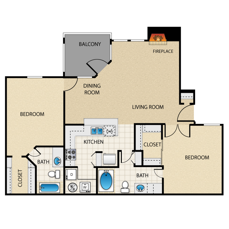 Floor plan image of Beach Comber