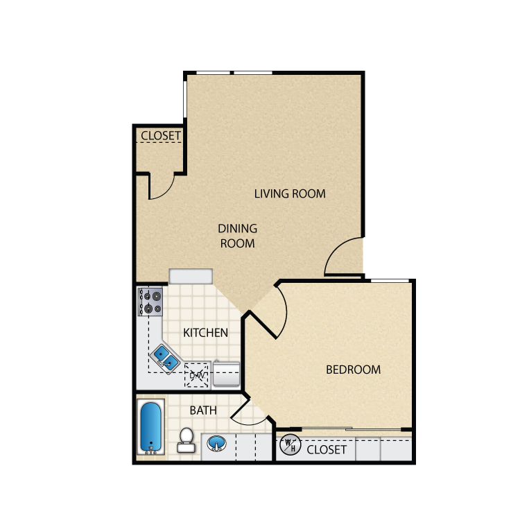 Floor plan image of Coral Reef