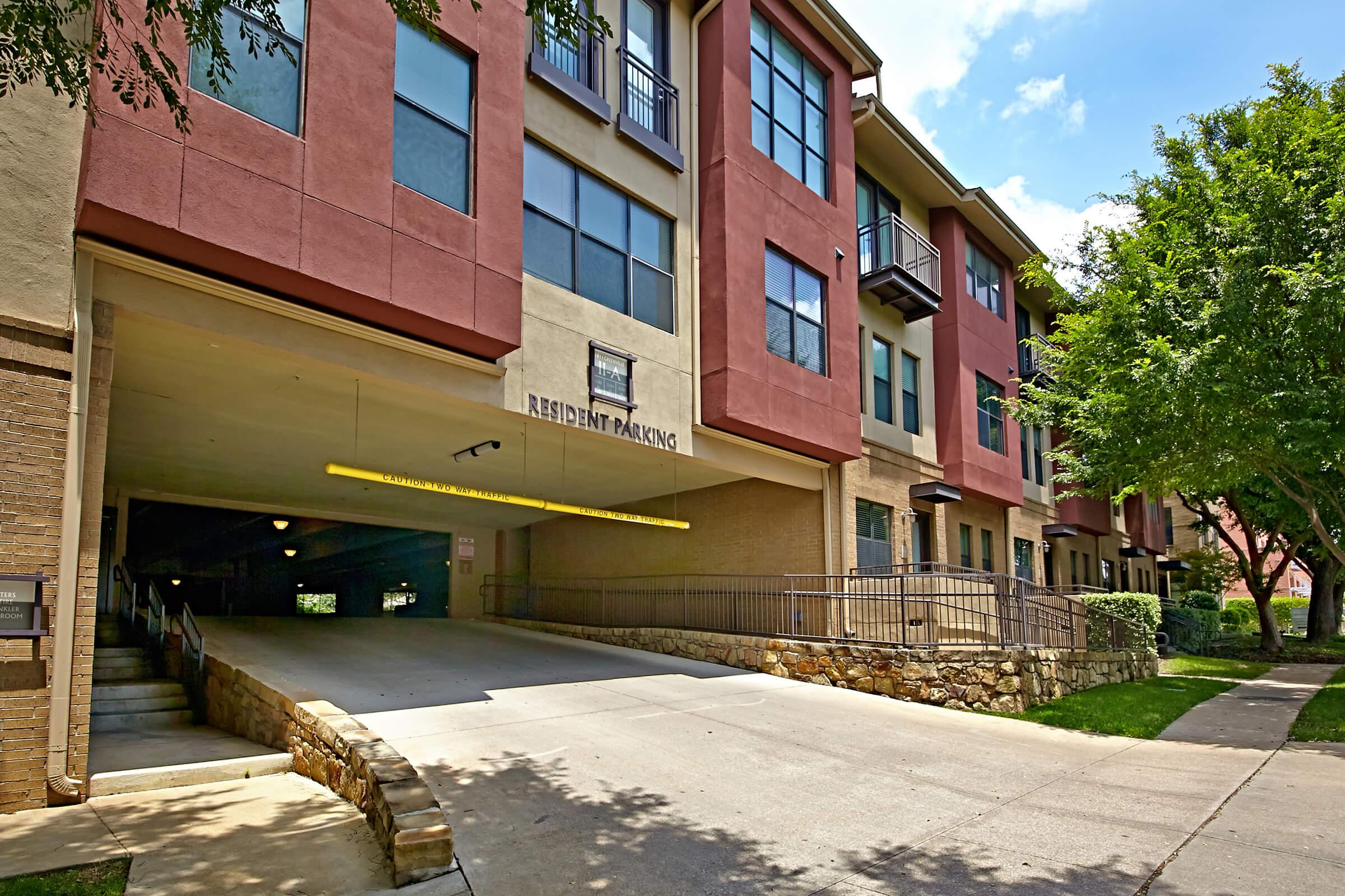 a large brick building