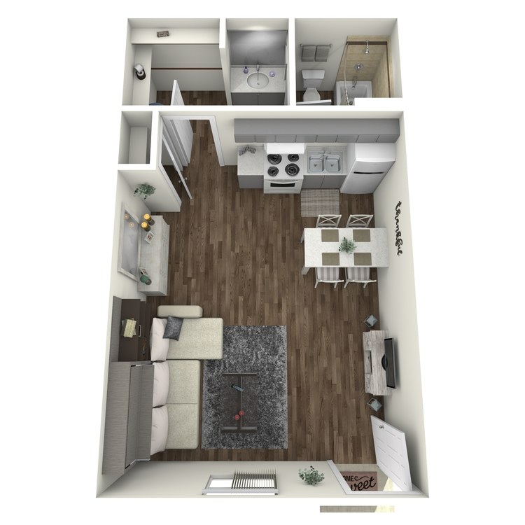 Floor plan image of Studio