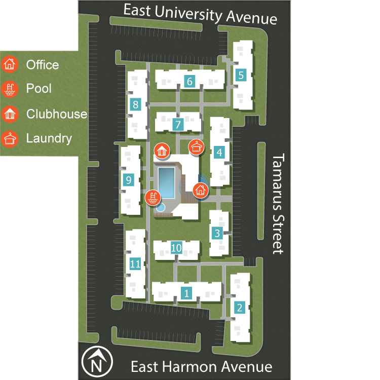 We make every effort to make our website accessible to anybody, especially those with disabilities. If you have question in terms of the relative location of an amenity or apartment home, please give us a call.