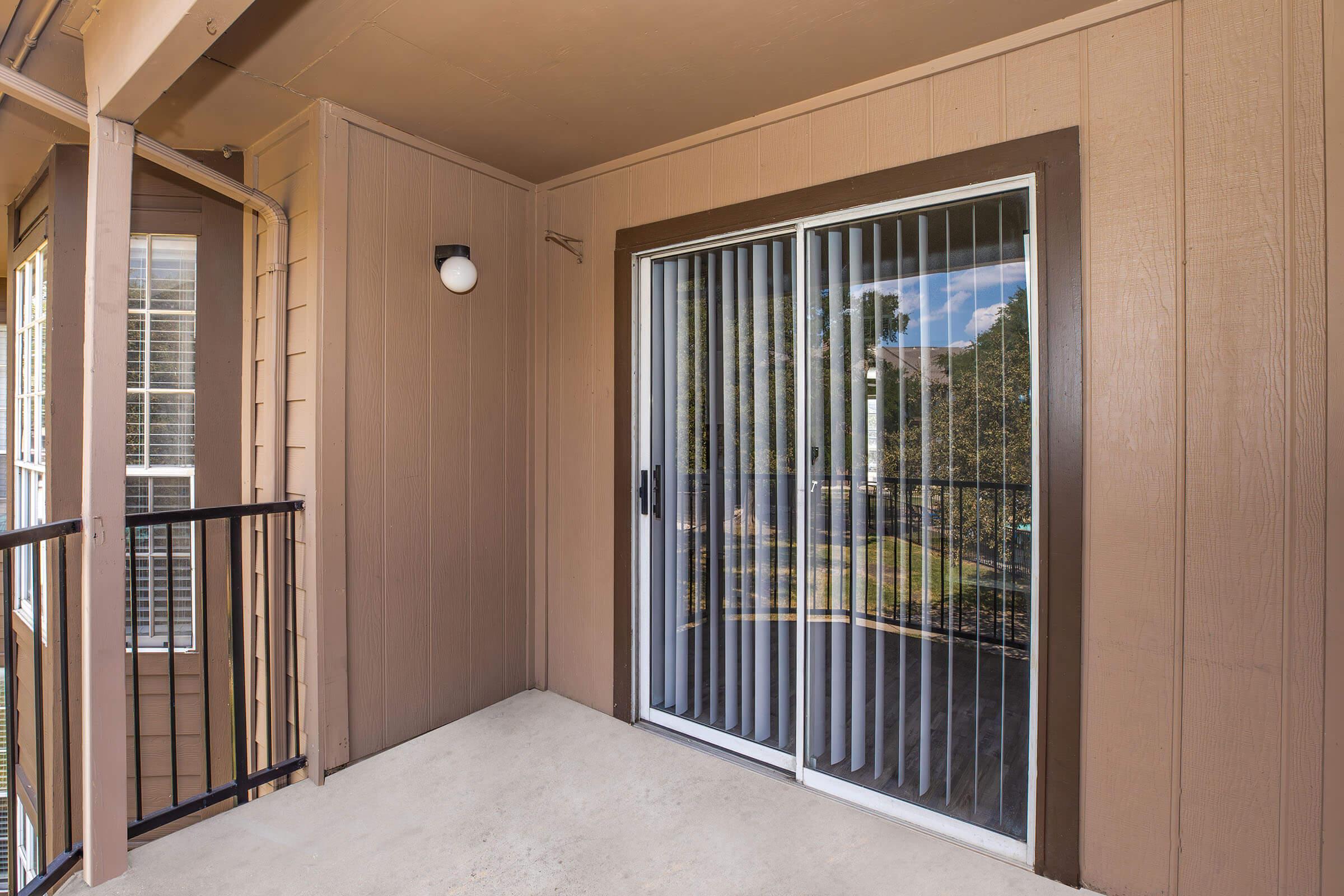 a door with a window