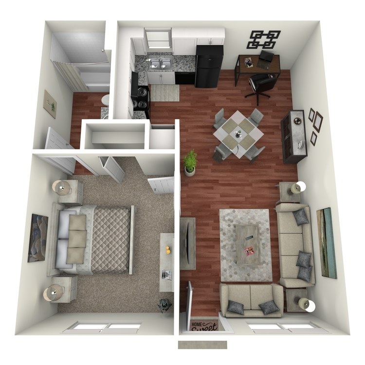 Floor plan image of A6