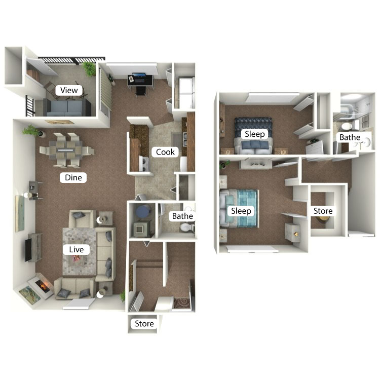 Floor plan image of The Wawasee