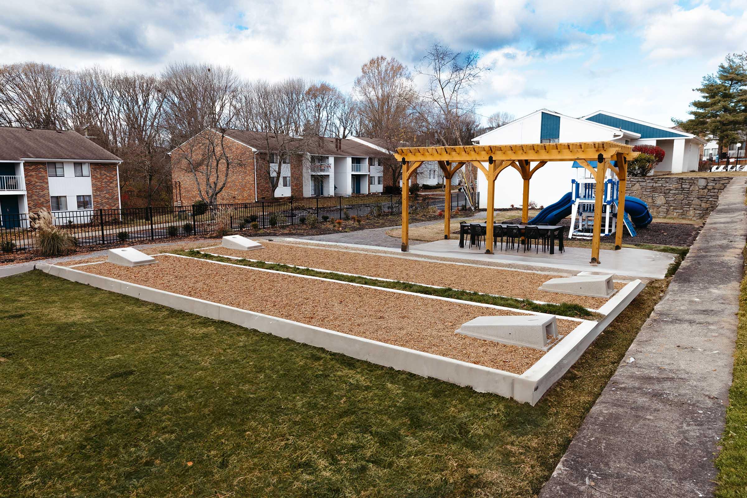 Outdoor Common Area at The Bend Nashville