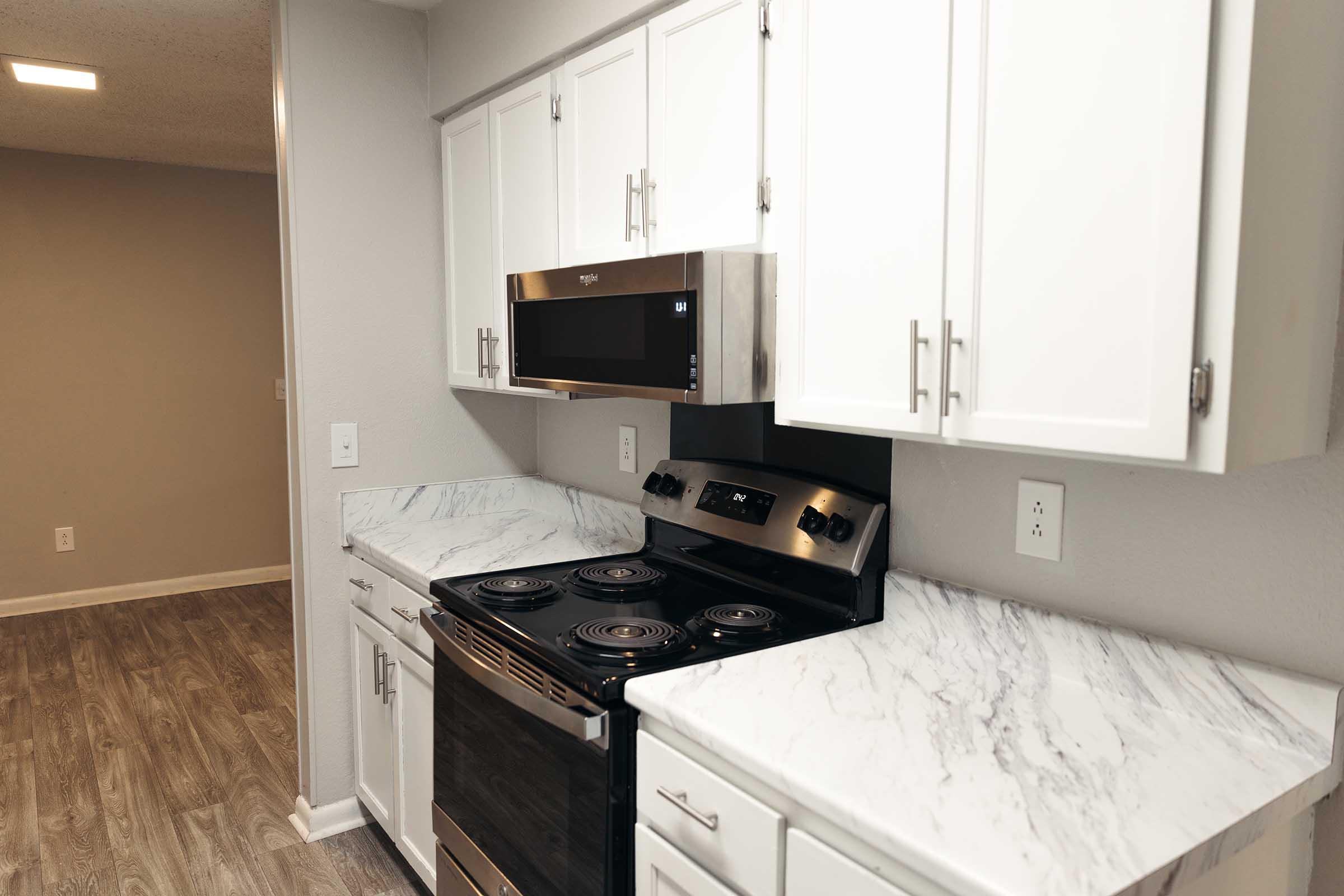 2 Bedroom Apartment Kitchen at The Bend Nashville