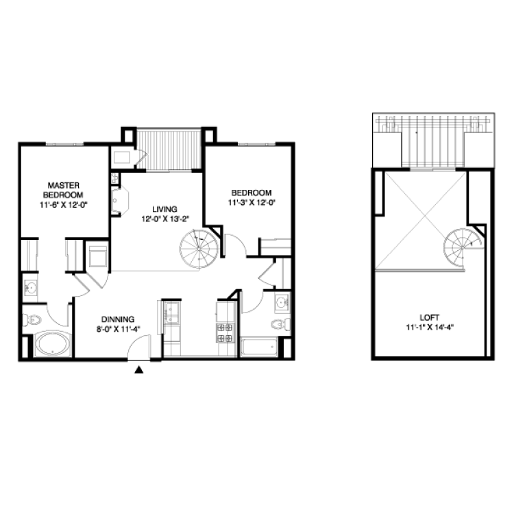 Floor plan image of Toledo AL1