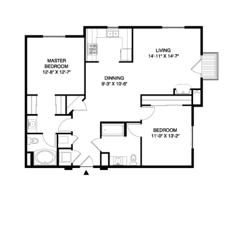 Floor plan image of Malaga B1X