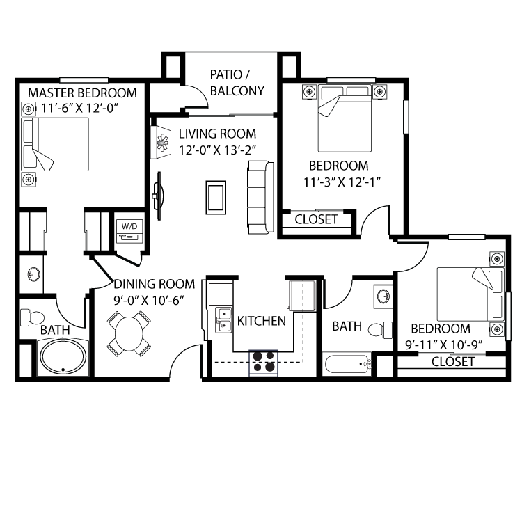 Floor plan image of Almonte A1