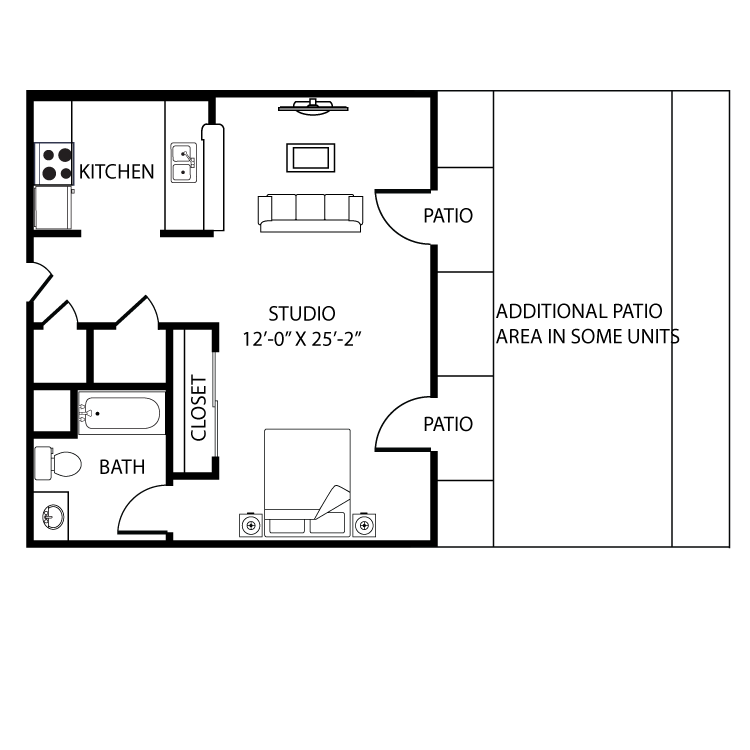 Floor plan image of Medina D1