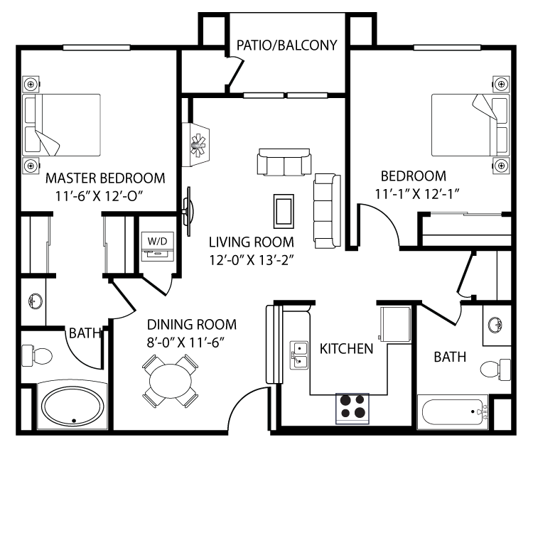 Floor plan image of Valencia B3