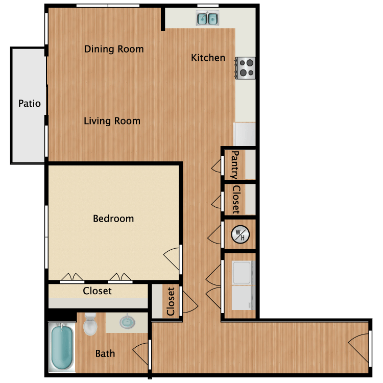 Floor plan image of 11C