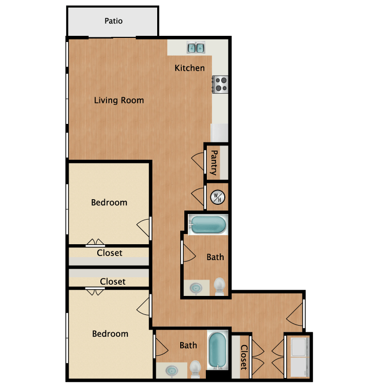 Floor plan image of 22A