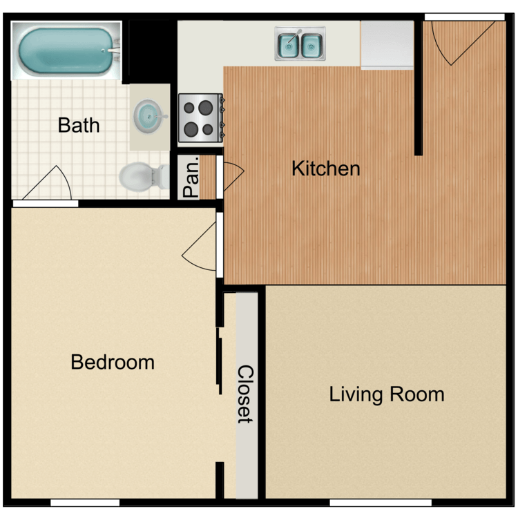 Floor plan image of E