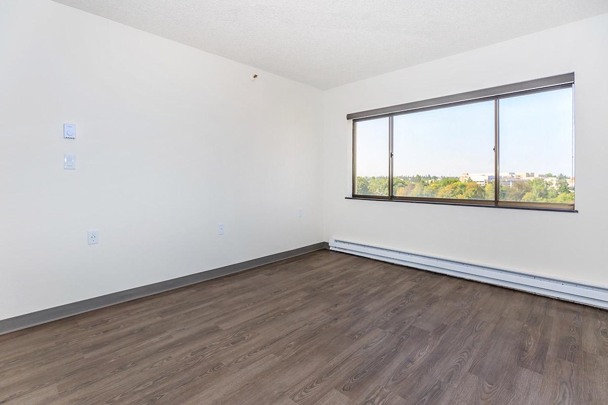 a room with a wooden floor