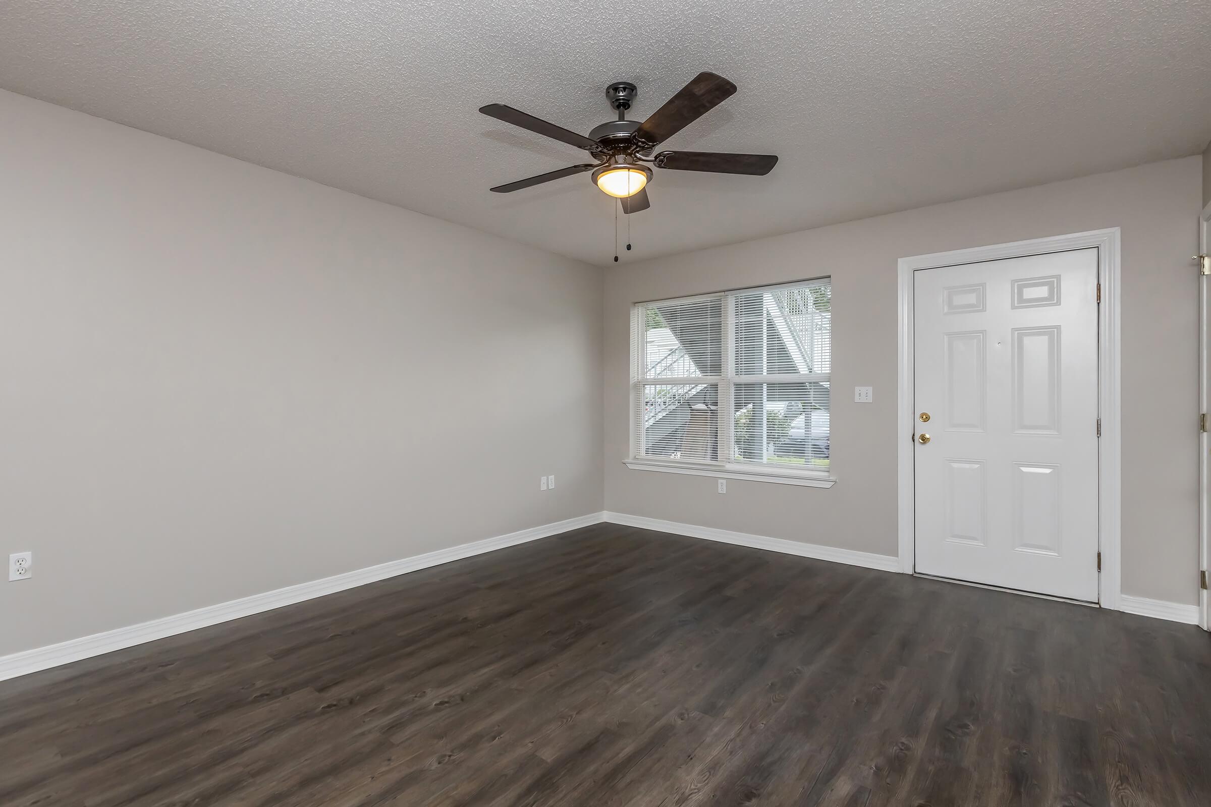 a room with a wooden floor