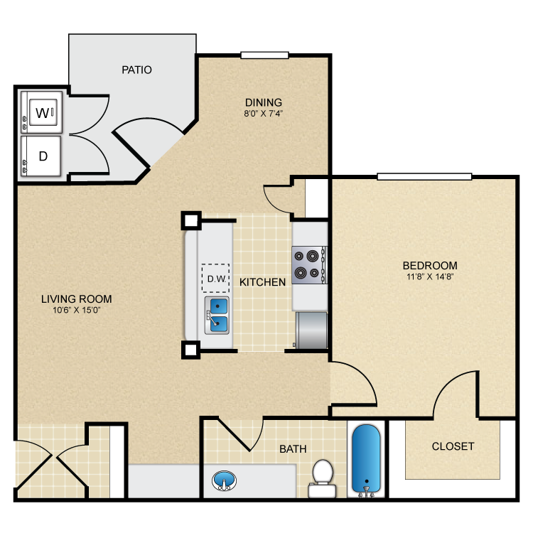 Floor plan image of The Descanso