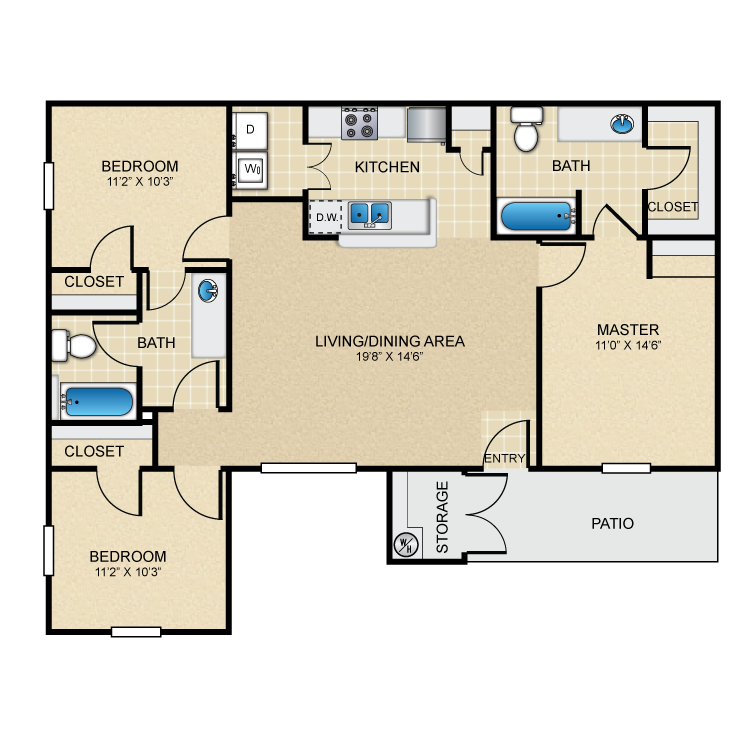 Floor plan image of The Tesoro