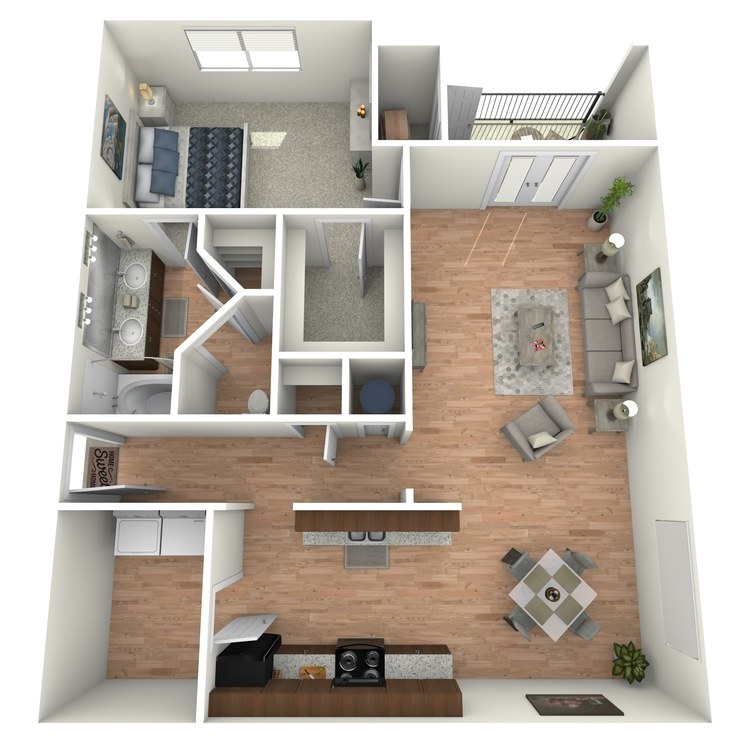 Floor plan image of A1