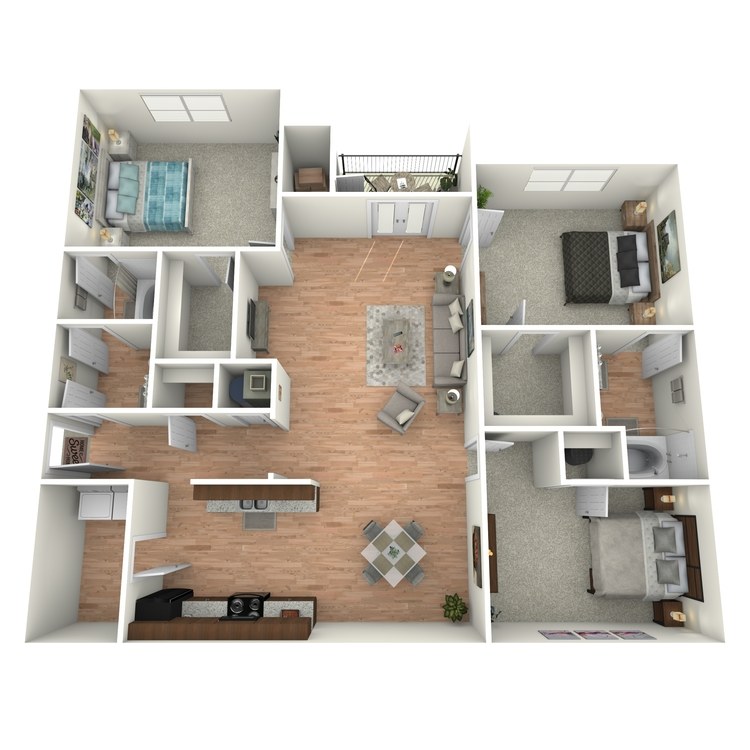 Floor plan image of C1