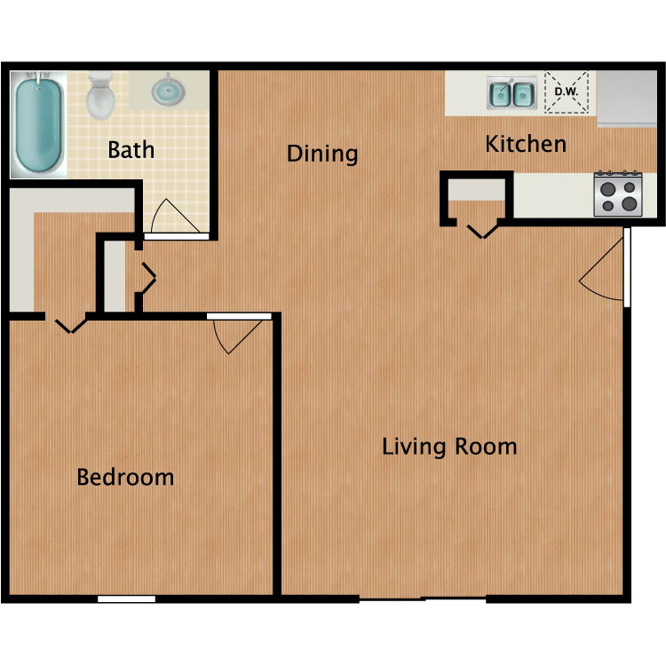Floor plan image of Aspen Deluxe