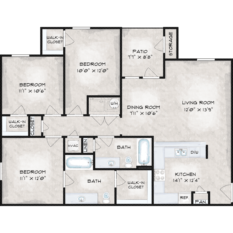 C1 floor plan image
