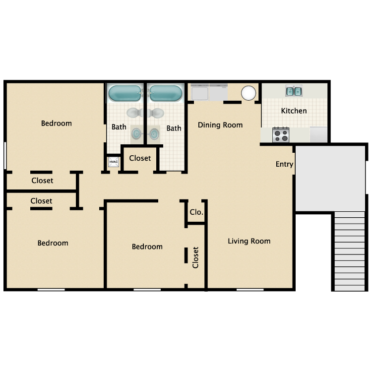 Floor plan image of C-1