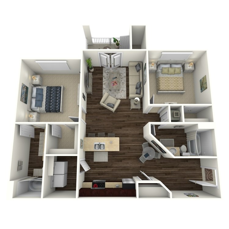 Floor plan image of Bradley