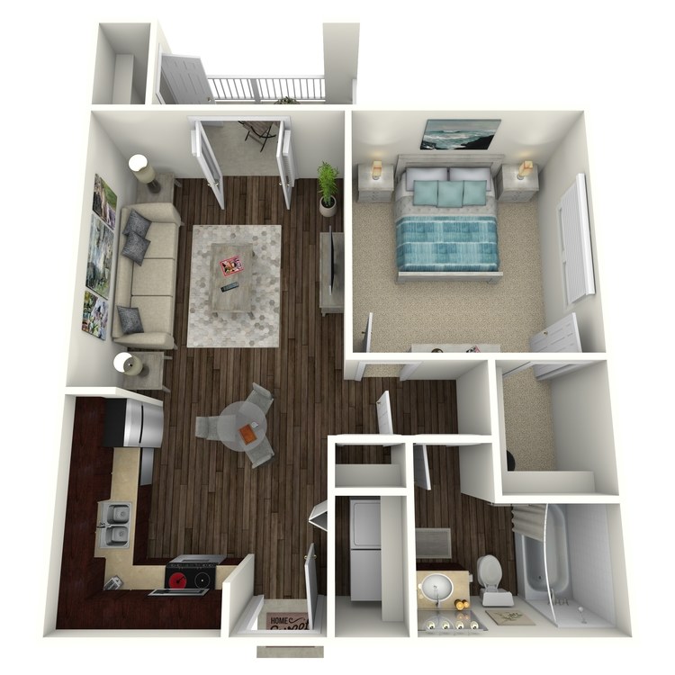 Floor plan image of Arlington III B
