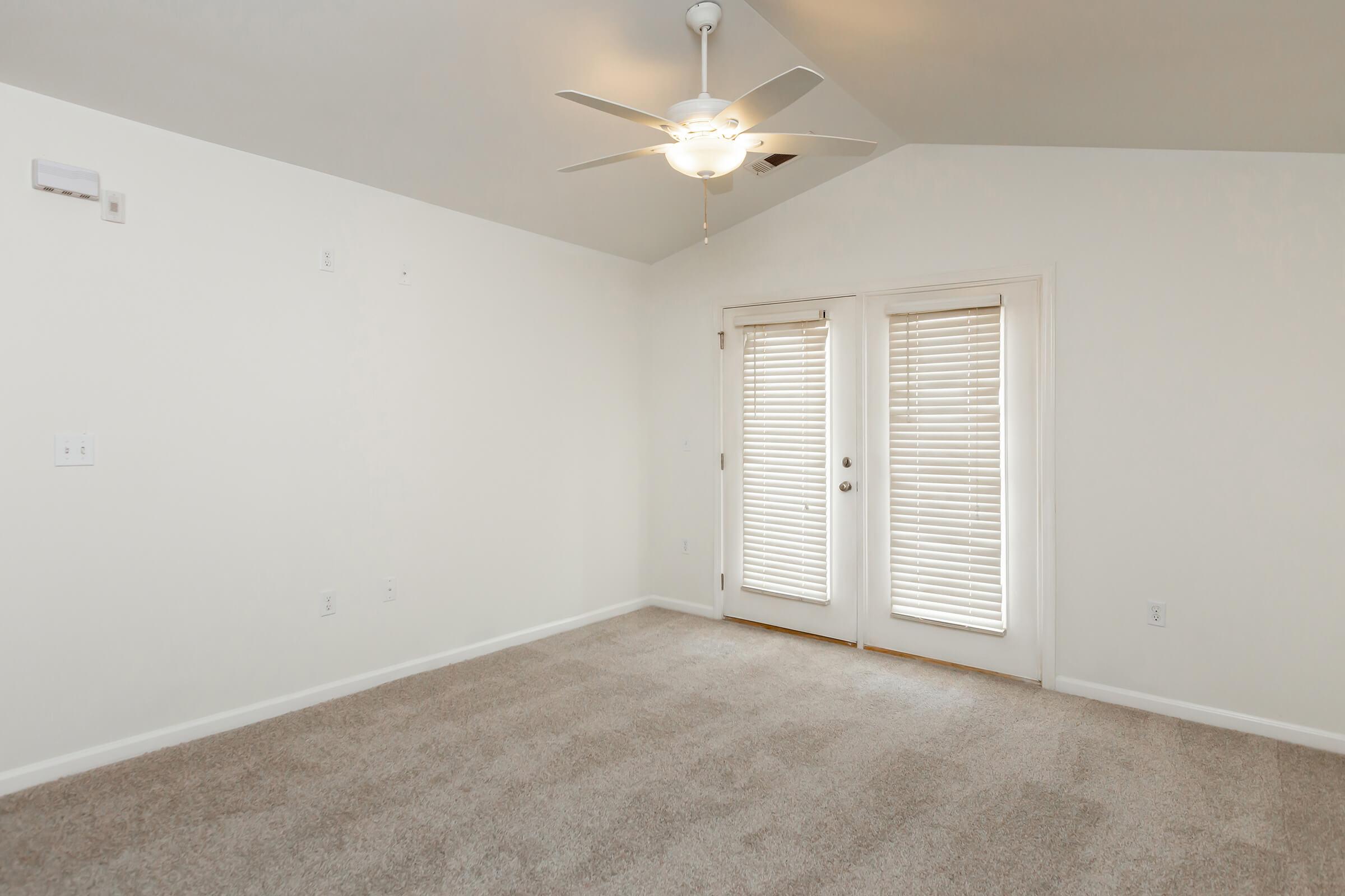 a large white room