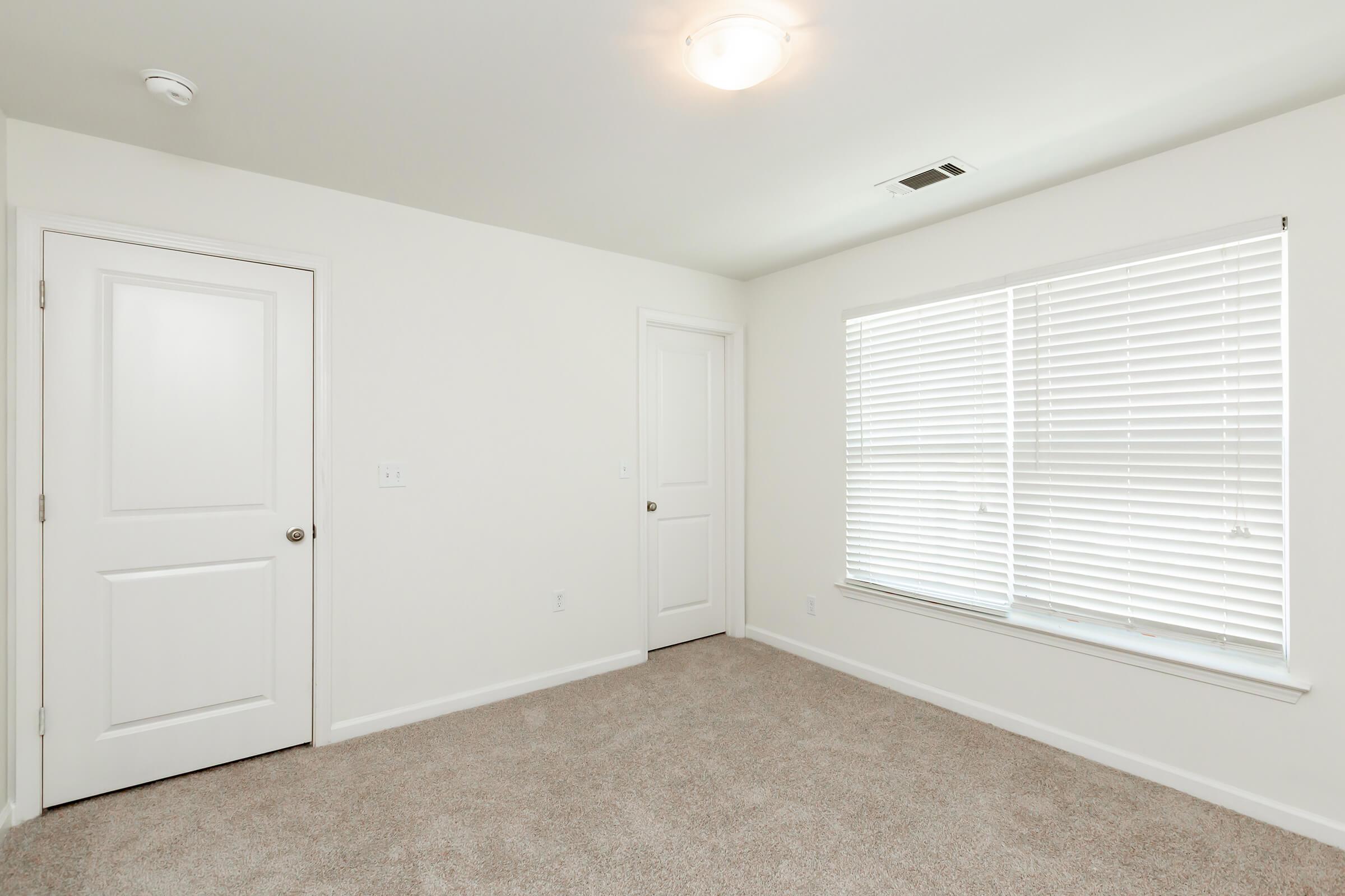 a large white room