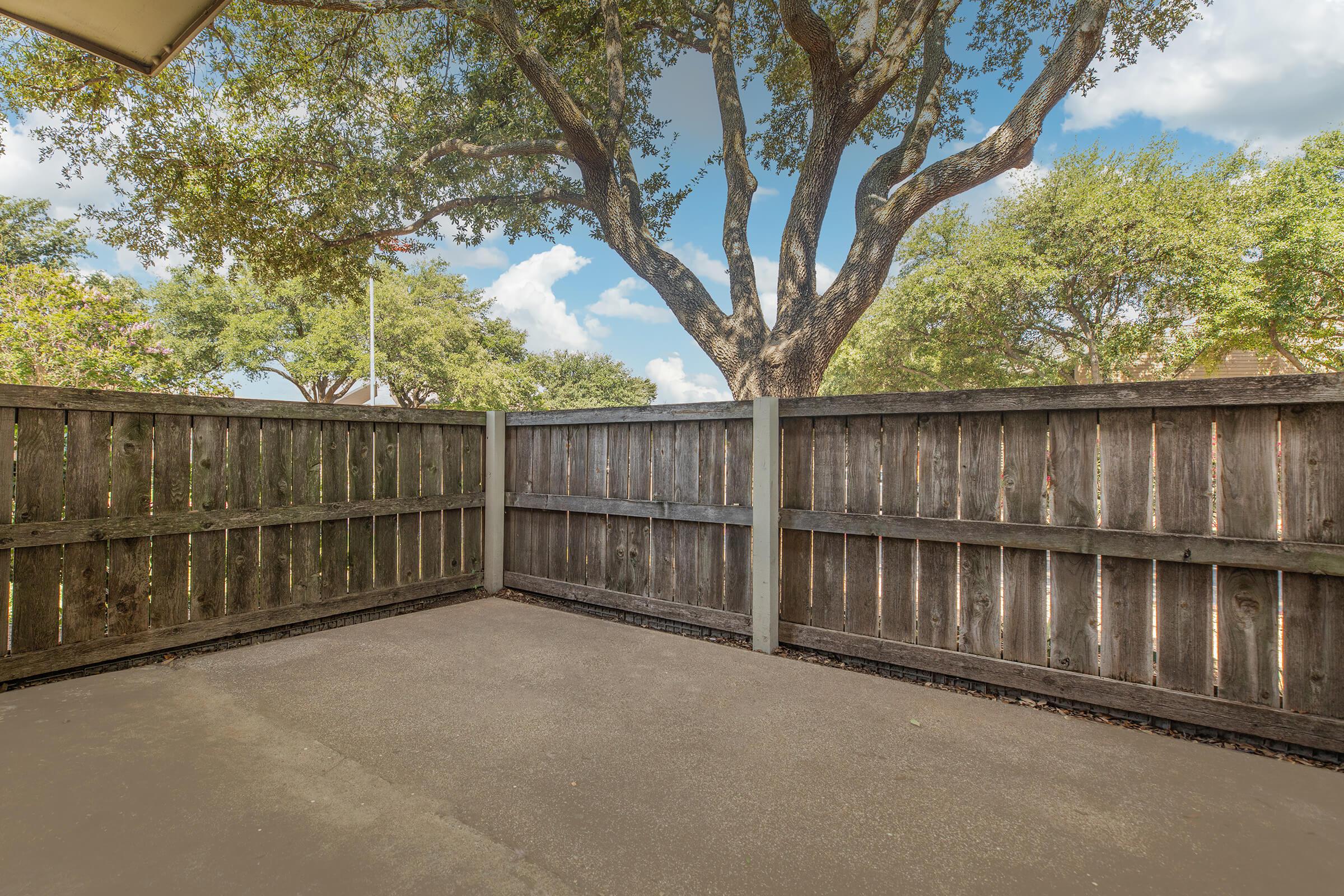 a river running through a fence