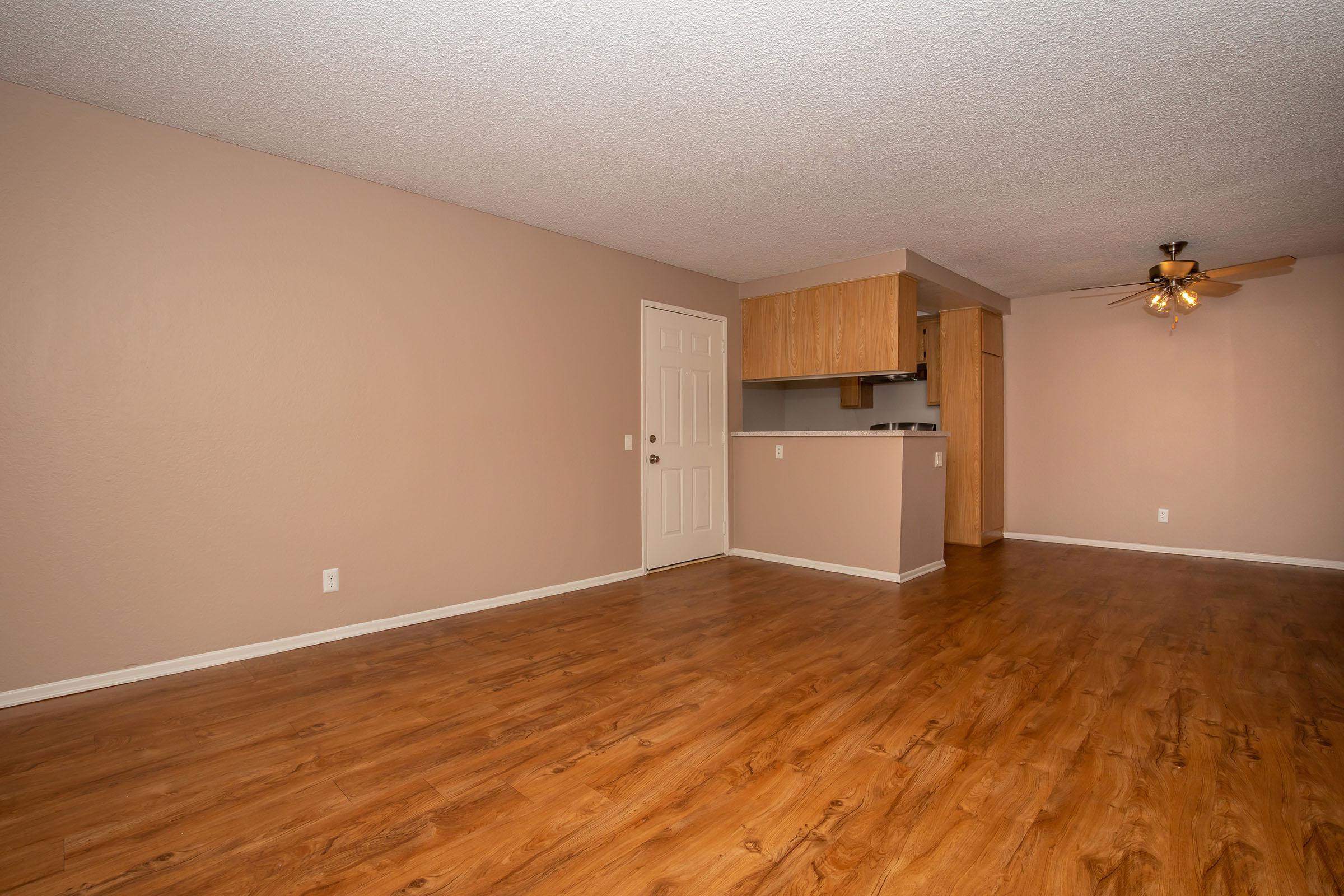 apartment with wooden floors