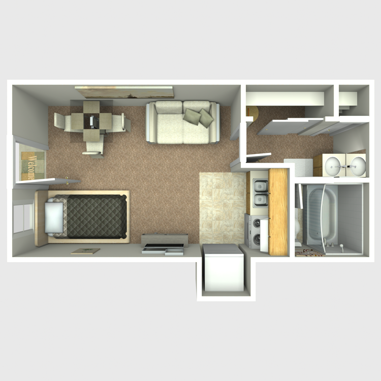 Floor plan image of A