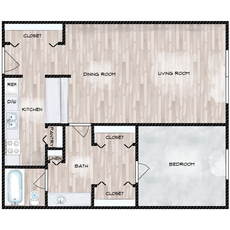 Floor plan image of C