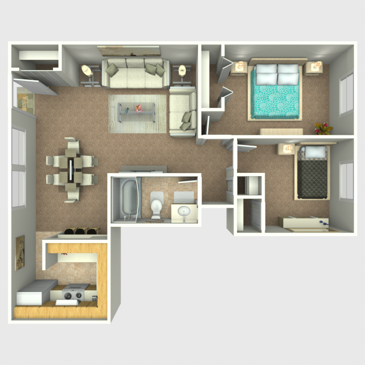 Floor plan image of D