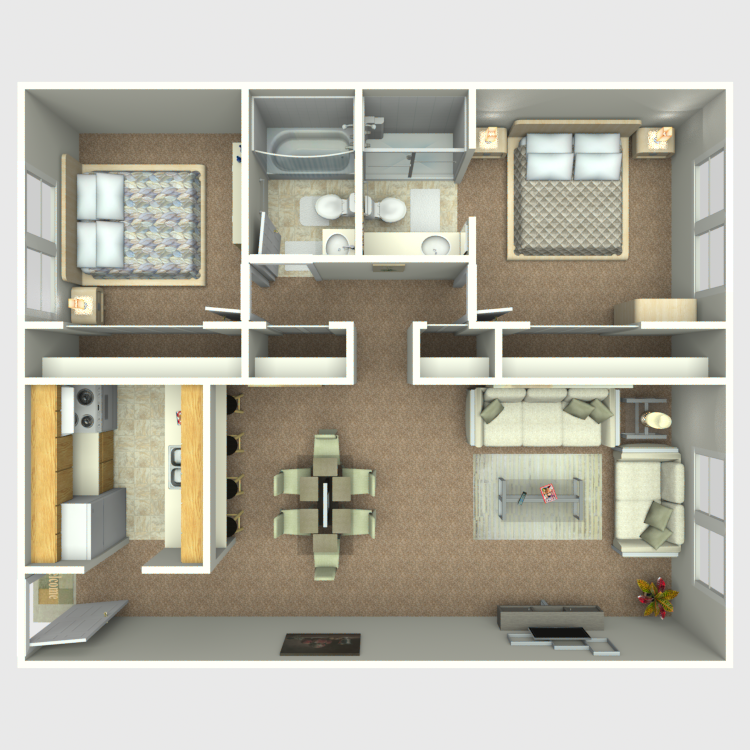 Floor plan image of E