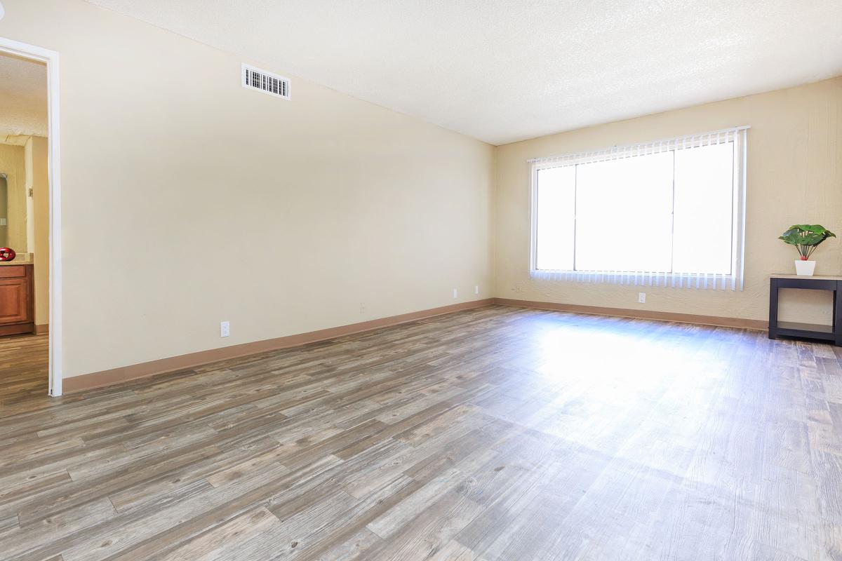 Wooden floored living room