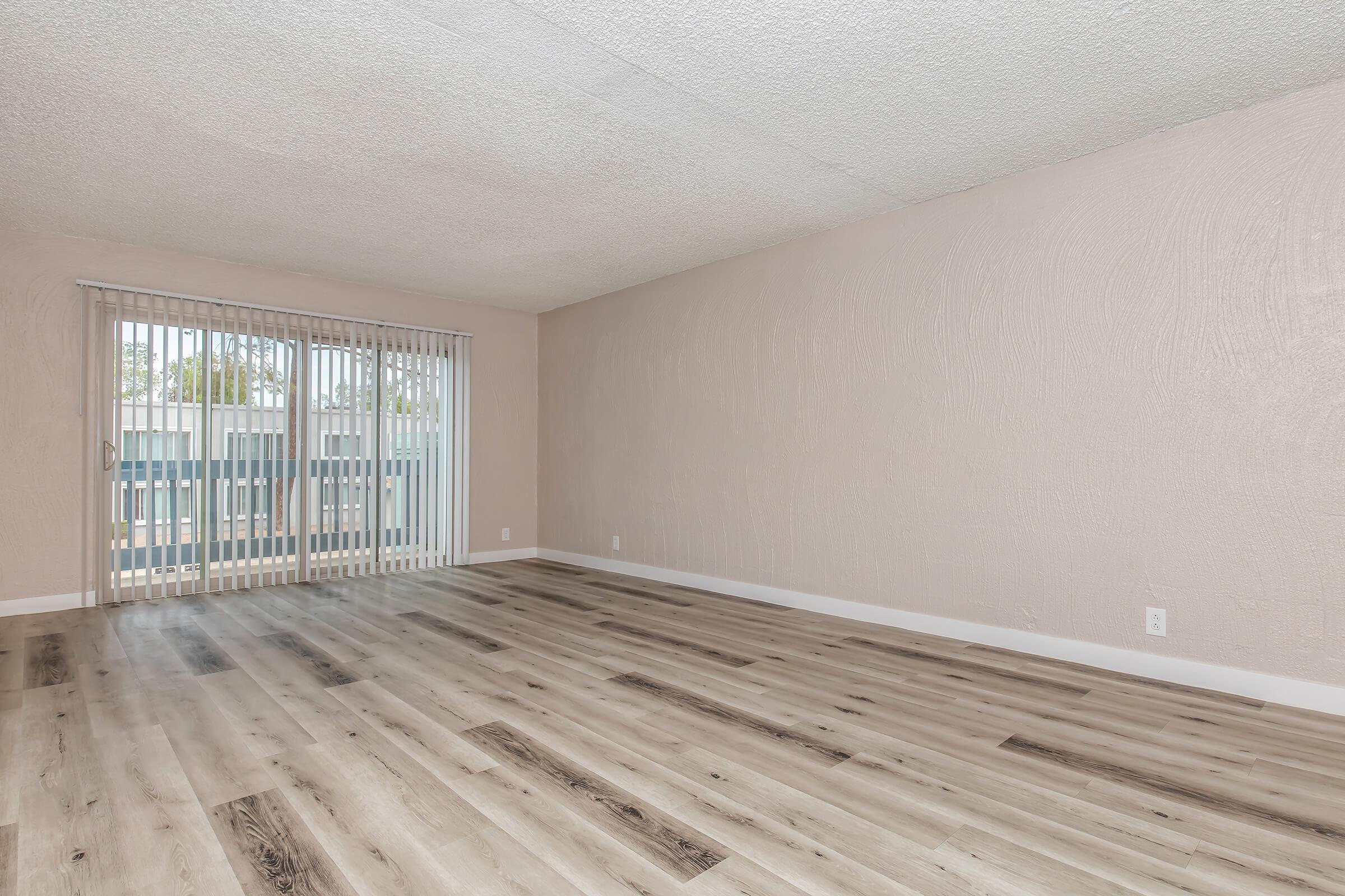 a room with a wooden floor