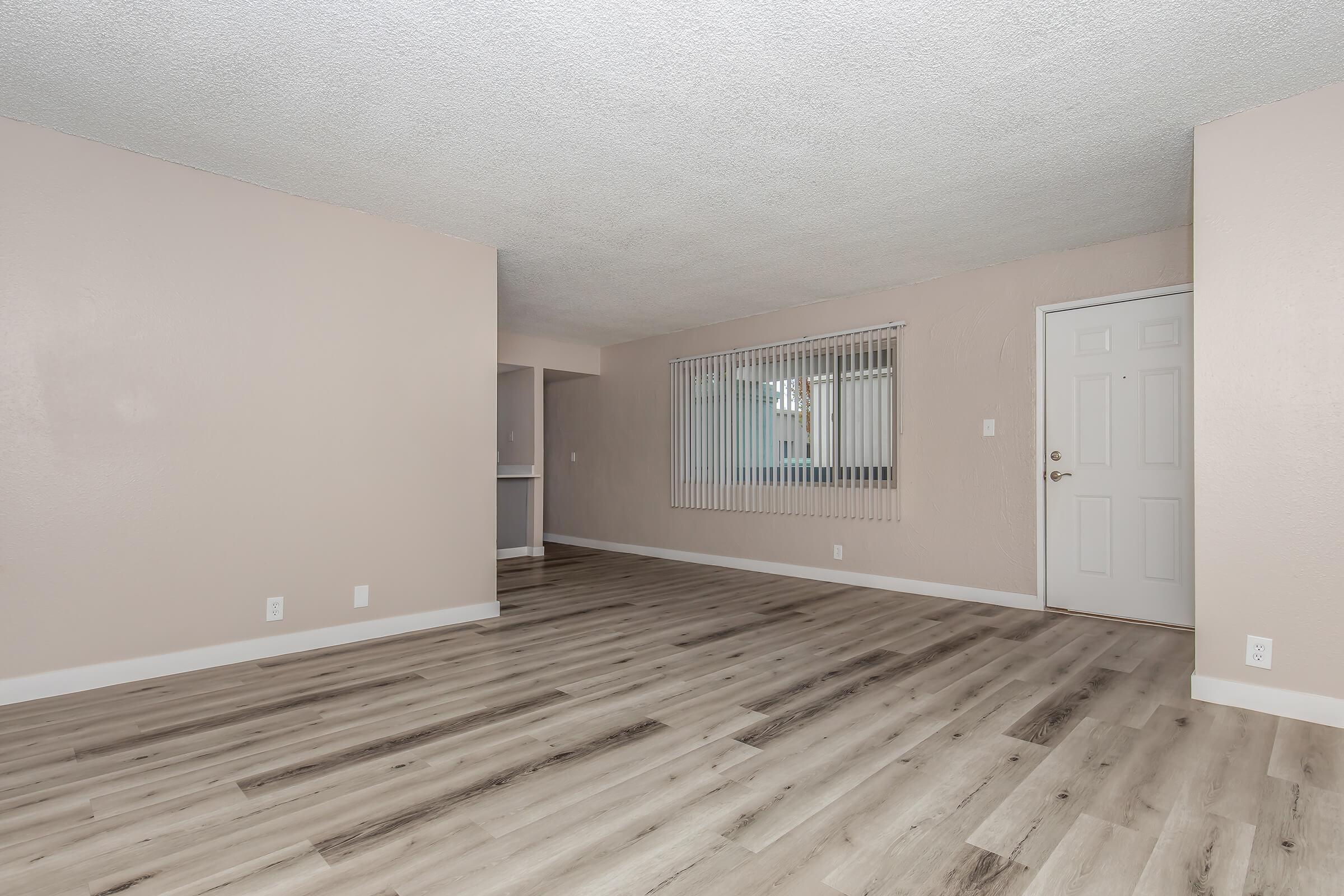 a room with a wooden floor